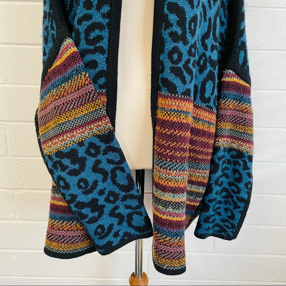 Leon & Harper. Wool Blend Slouchy Cardigan. 16-18 - Picture 5 of 12
